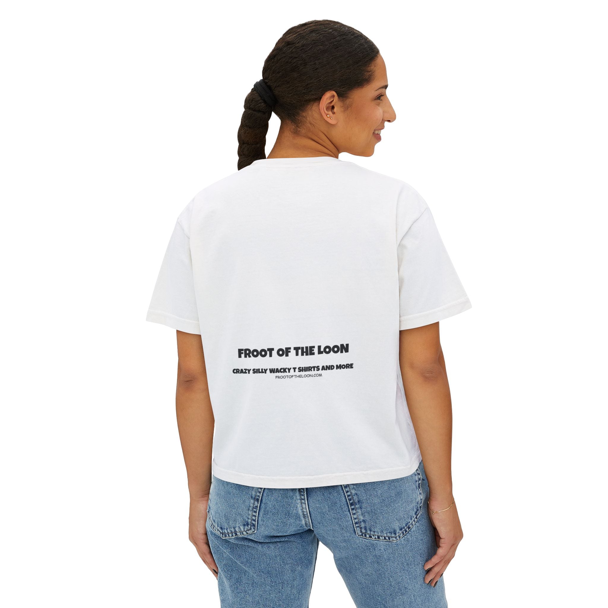 Women's Boxy Tee - 'I Don't Have Time' Colorful Crayons Graphic