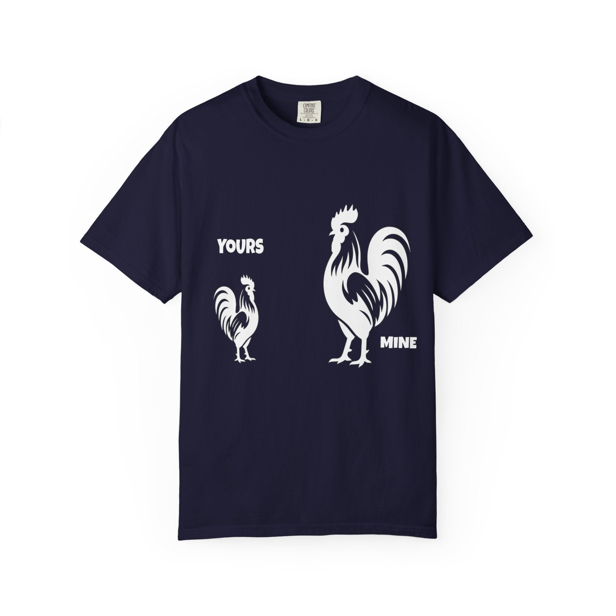 Rooster 'Yours Mine' Graphic T-Shirt
