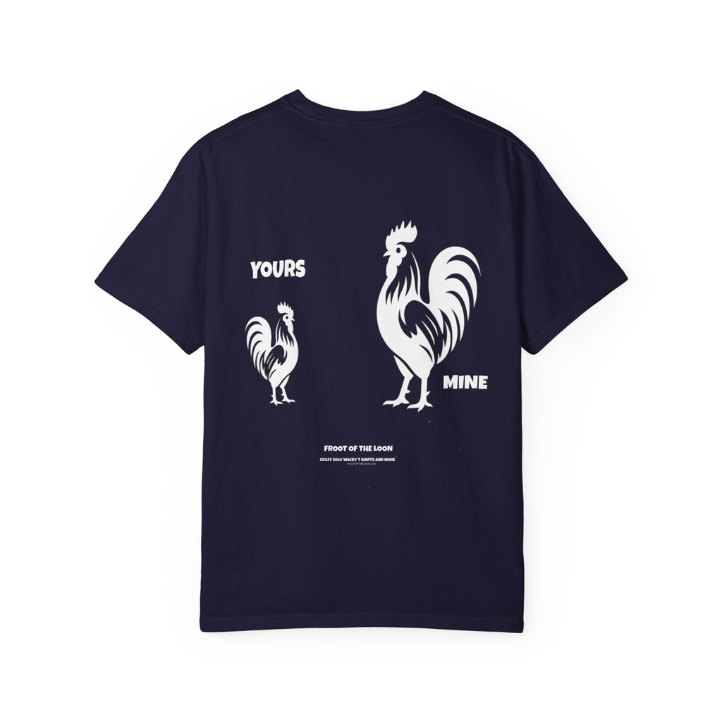 Rooster 'Yours Mine' Graphic T-Shirt