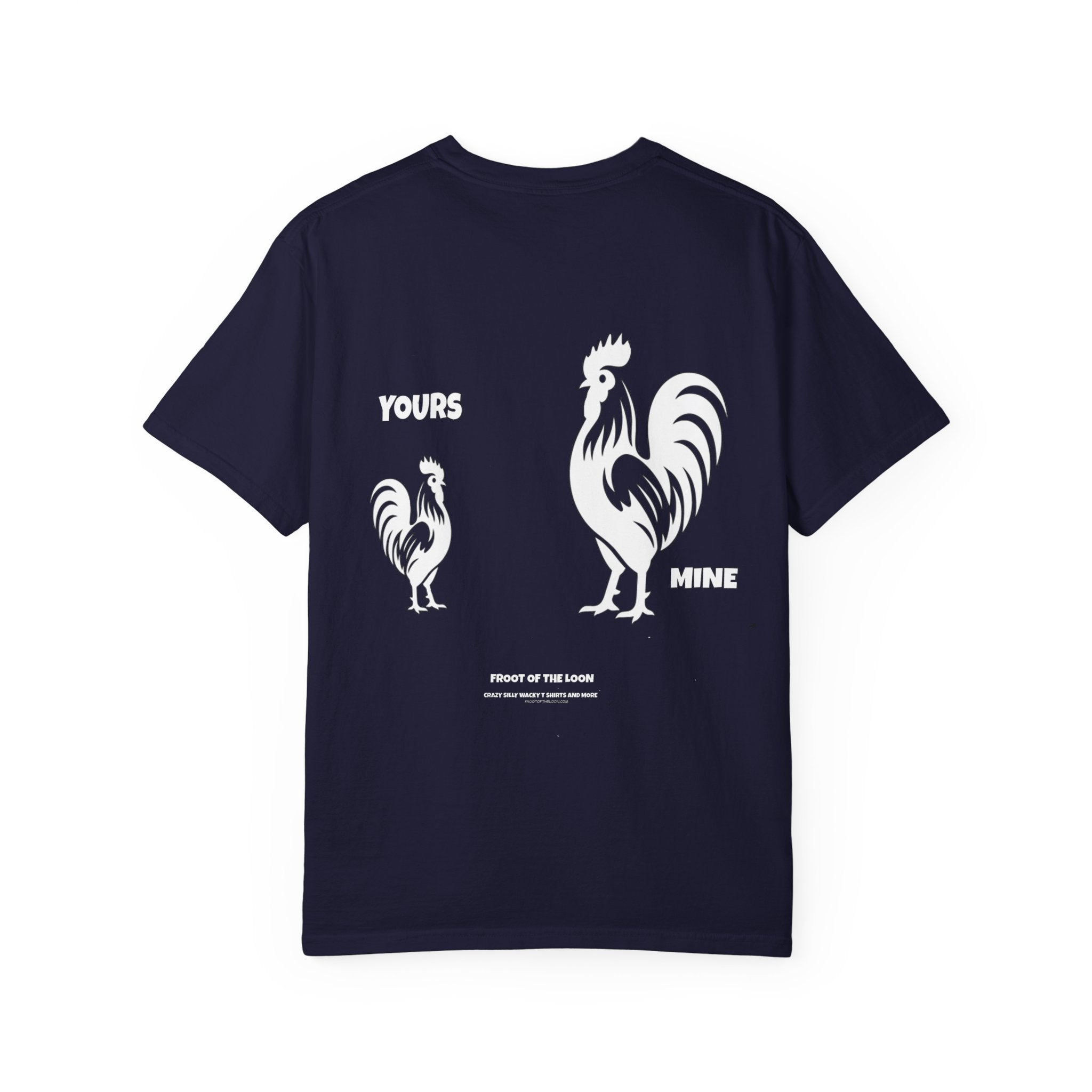 Rooster 'Yours Mine' Graphic T-Shirt