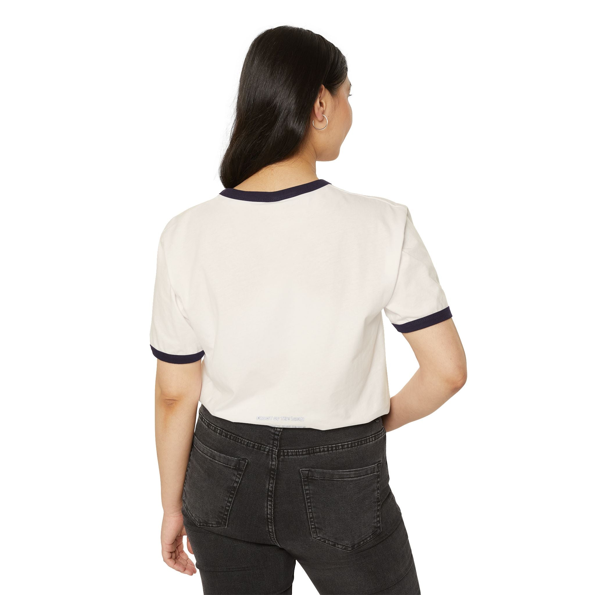 Ringer Tee — "Go Bless Yourself and Shut the Front Door" Funny Southern Saying