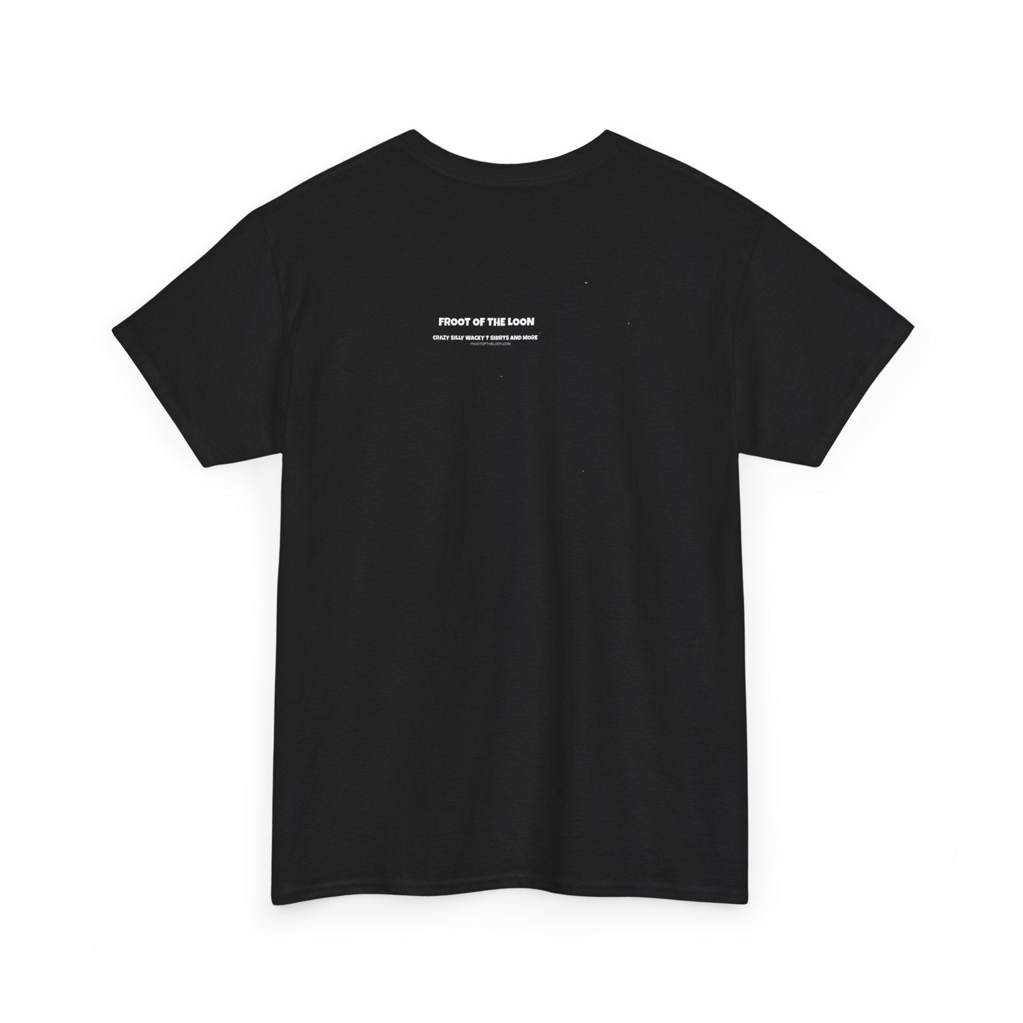 Graphic Tee — "Theres No Birthday party?" Minimalist Text Shirt