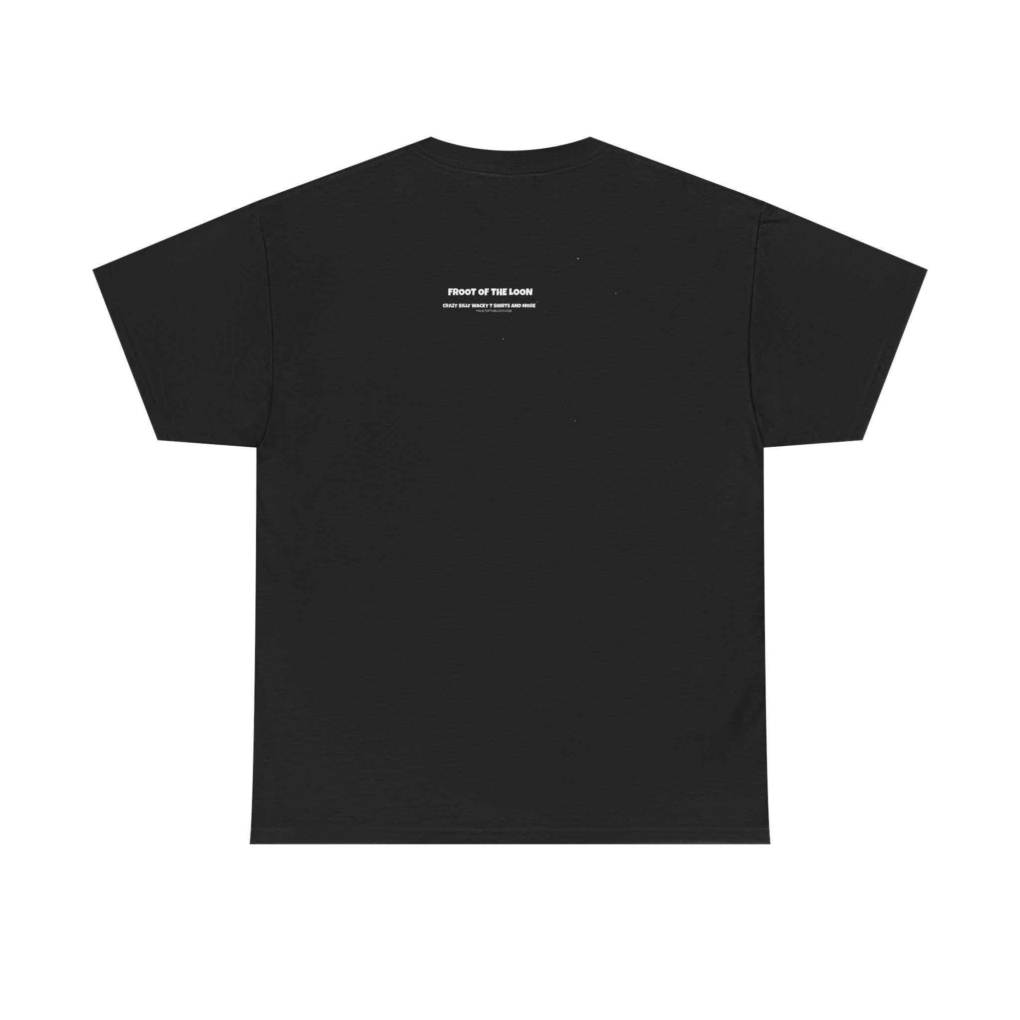 Graphic Tee — "Theres No Birthday party?" Minimalist Text Shirt