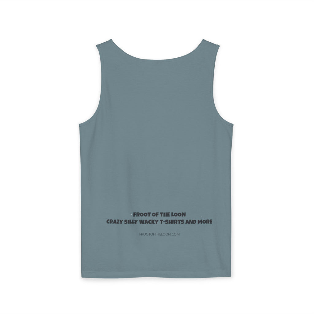 Graphic Tank — "Chill Out I'm Hilarious" Funny Slogan Tank Top