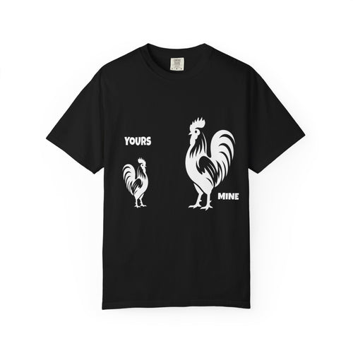 Rooster 'Yours Mine' Graphic T-Shirt