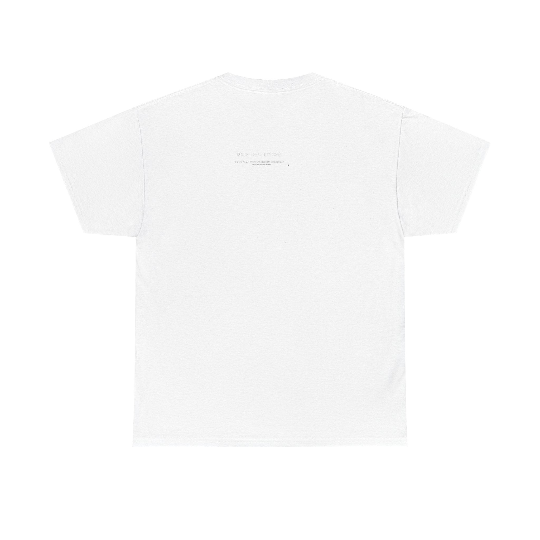 Graphic Tee — "Theres No Birthday party?" Minimalist Text Shirt