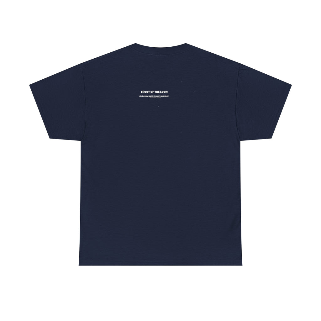 Graphic Tee — "Theres No Birthday party?" Minimalist Text Shirt