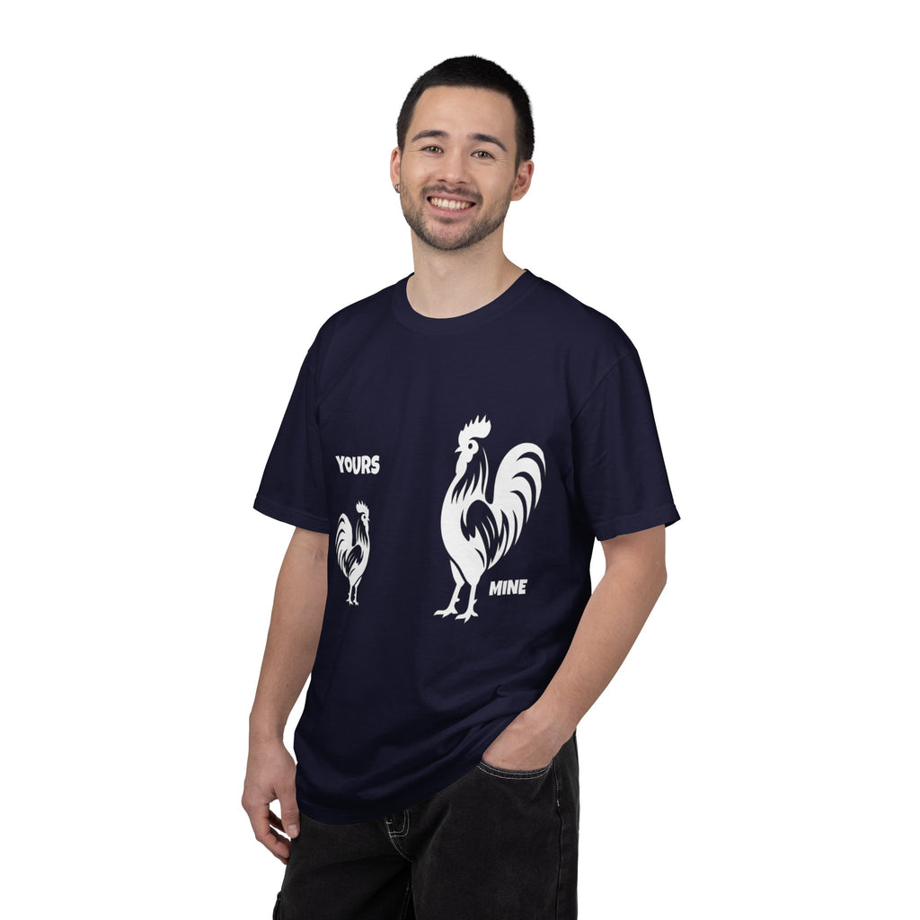Rooster 'Yours Mine' Graphic T-Shirt