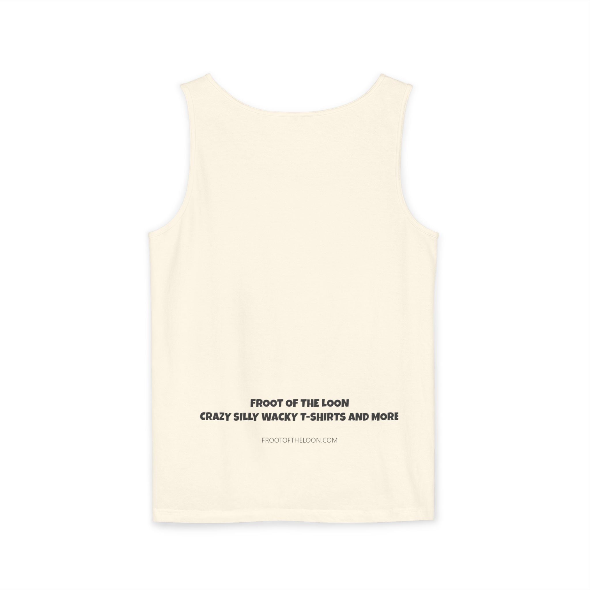 Graphic Tank — "Chill Out I'm Hilarious" Funny Slogan Tank Top