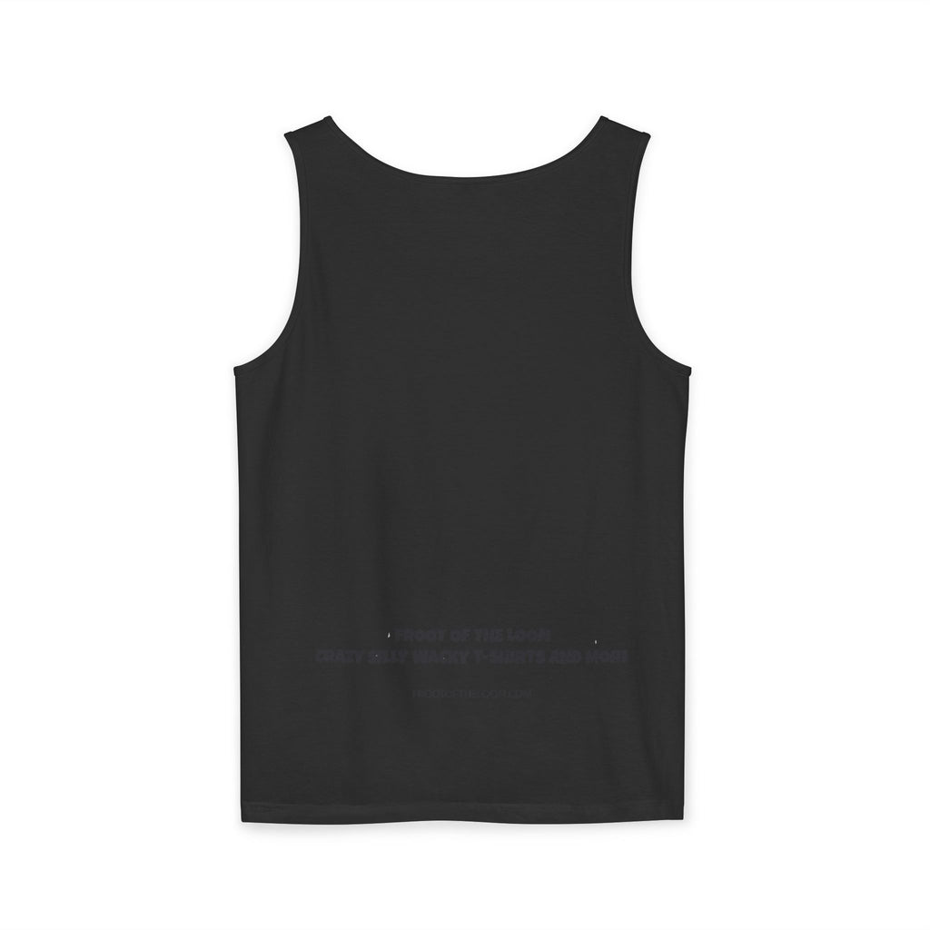 Graphic Tank — "Chill Out I'm Hilarious" Funny Slogan Tank Top
