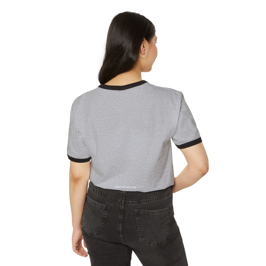 Ringer Tee — "Go Bless Yourself and Shut the Front Door" Funny Southern Saying