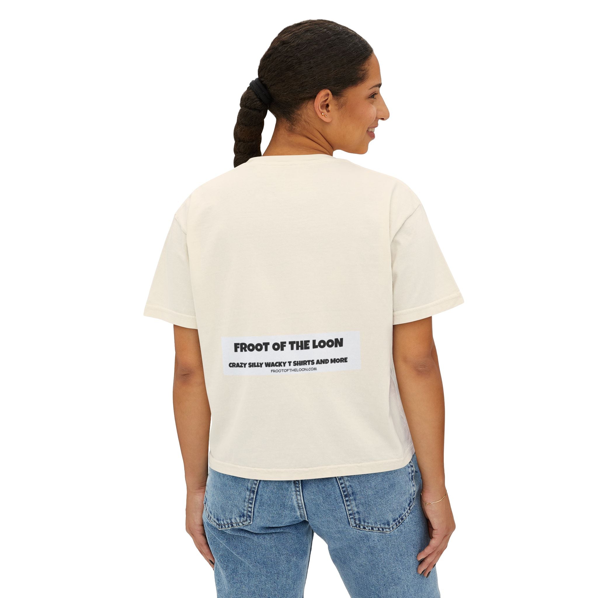 Women's Boxy Tee - 'I Don't Have Time' Colorful Crayons Graphic
