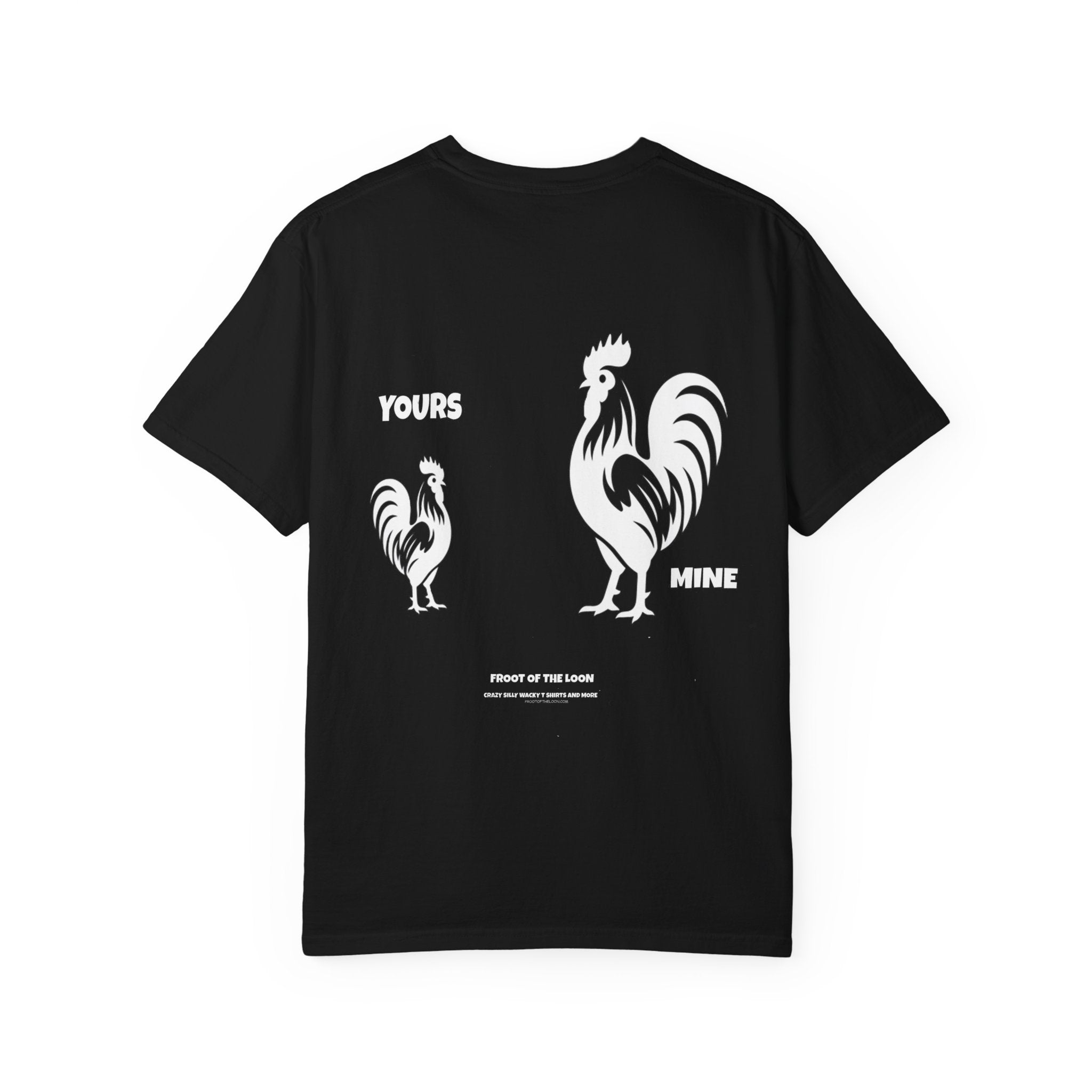 Rooster 'Yours Mine' Graphic T-Shirt