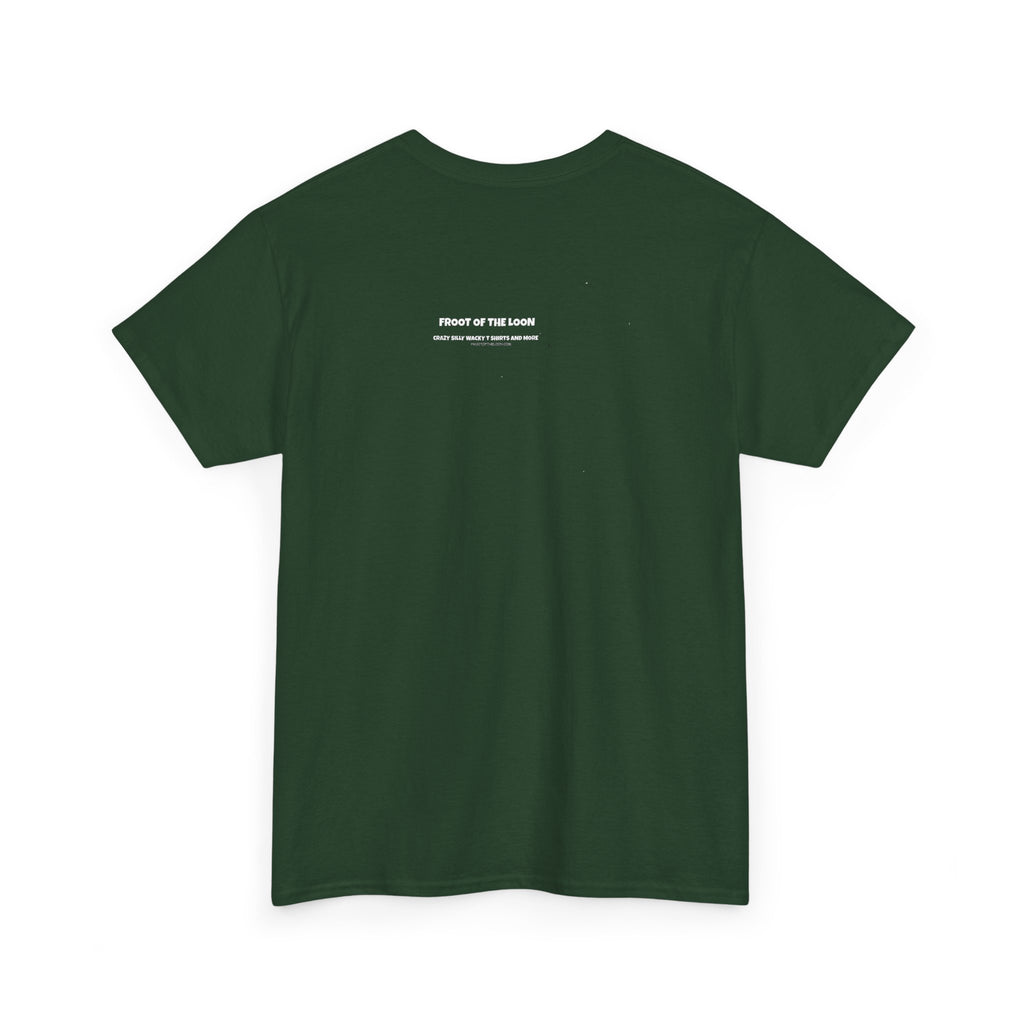 Graphic Tee — "Theres No Birthday party?" Minimalist Text Shirt