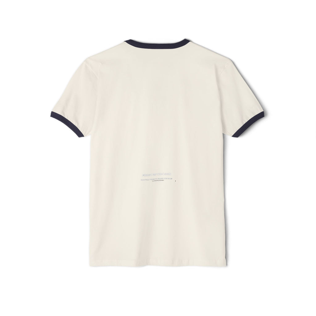 Ringer Tee — "Go Bless Yourself and Shut the Front Door" Funny Southern Saying